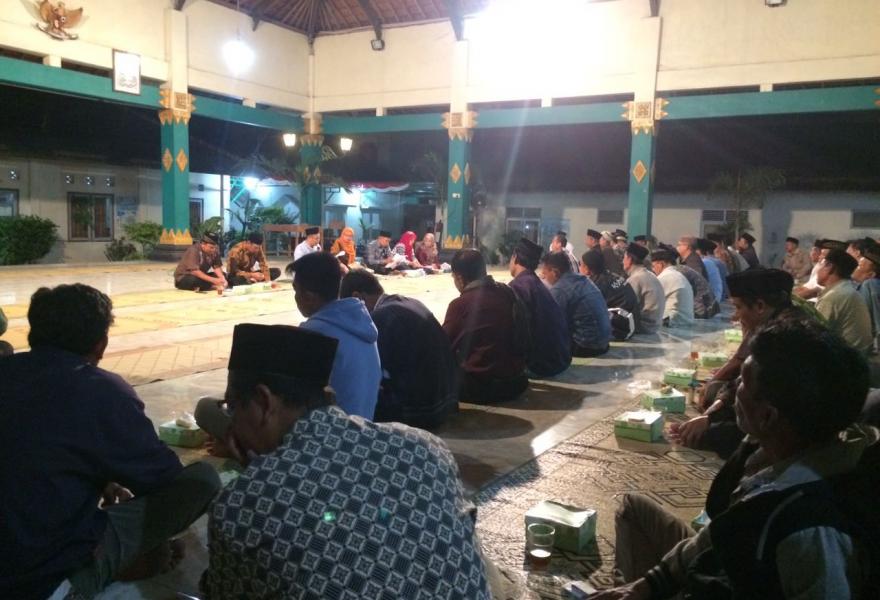 Musyawarah Bersama Ketua RT Se Desa Wonokromo
