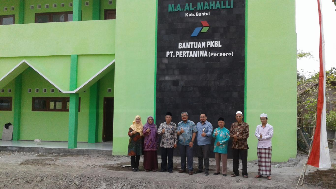 PERESMIAN MADRASAH ALIYAH AL-MAHALLI