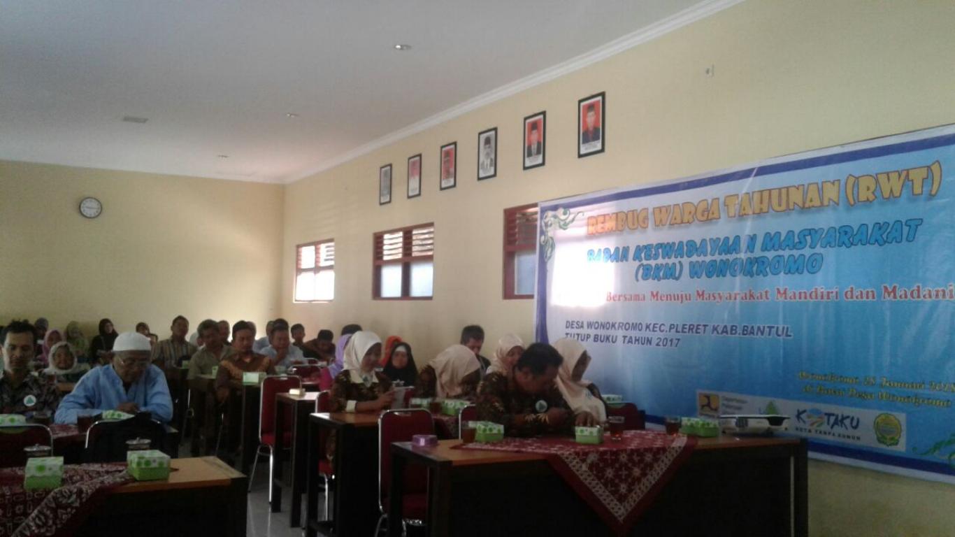 Rembug Warga Tahunan BKM Wonokromo