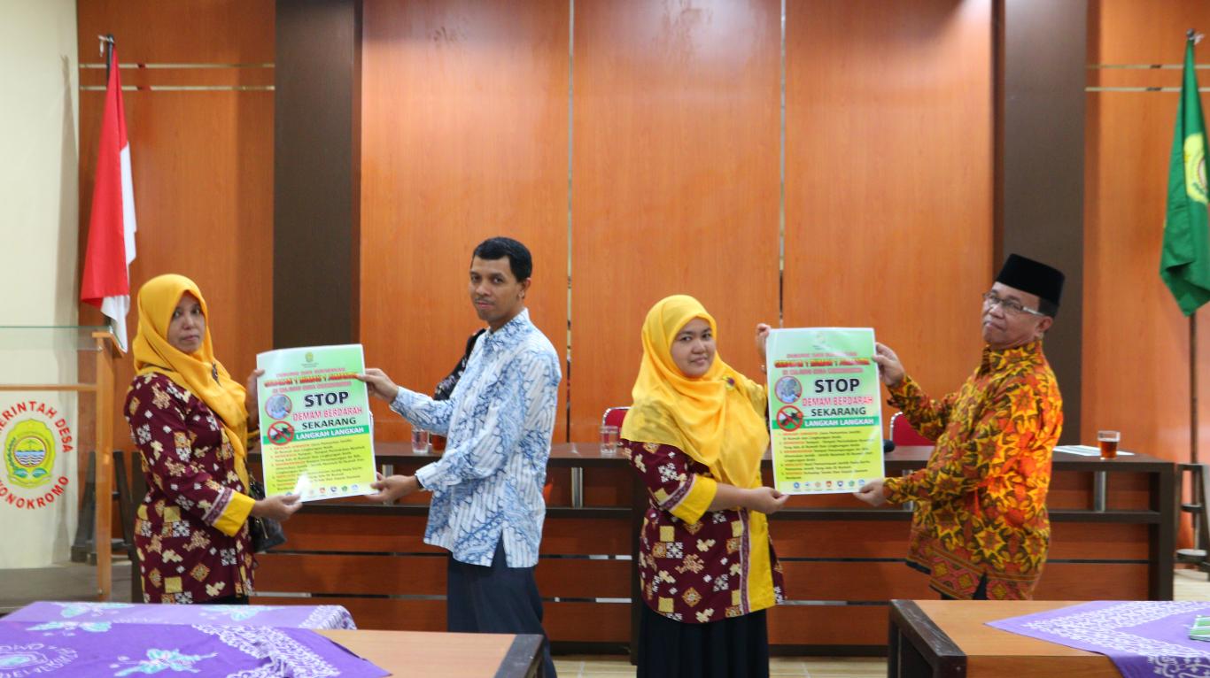 Gerakan 1 Rumah 1 Jumantik Desa Wonokromo