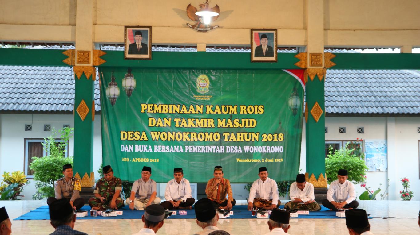 Pembinaan Kaum Rois dan Takmir Masjid Desa Wonokromo  
