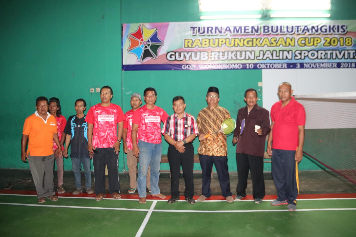 Turnamen Bulu Tangkis Rebopungkasan Cup Tahun 2018  