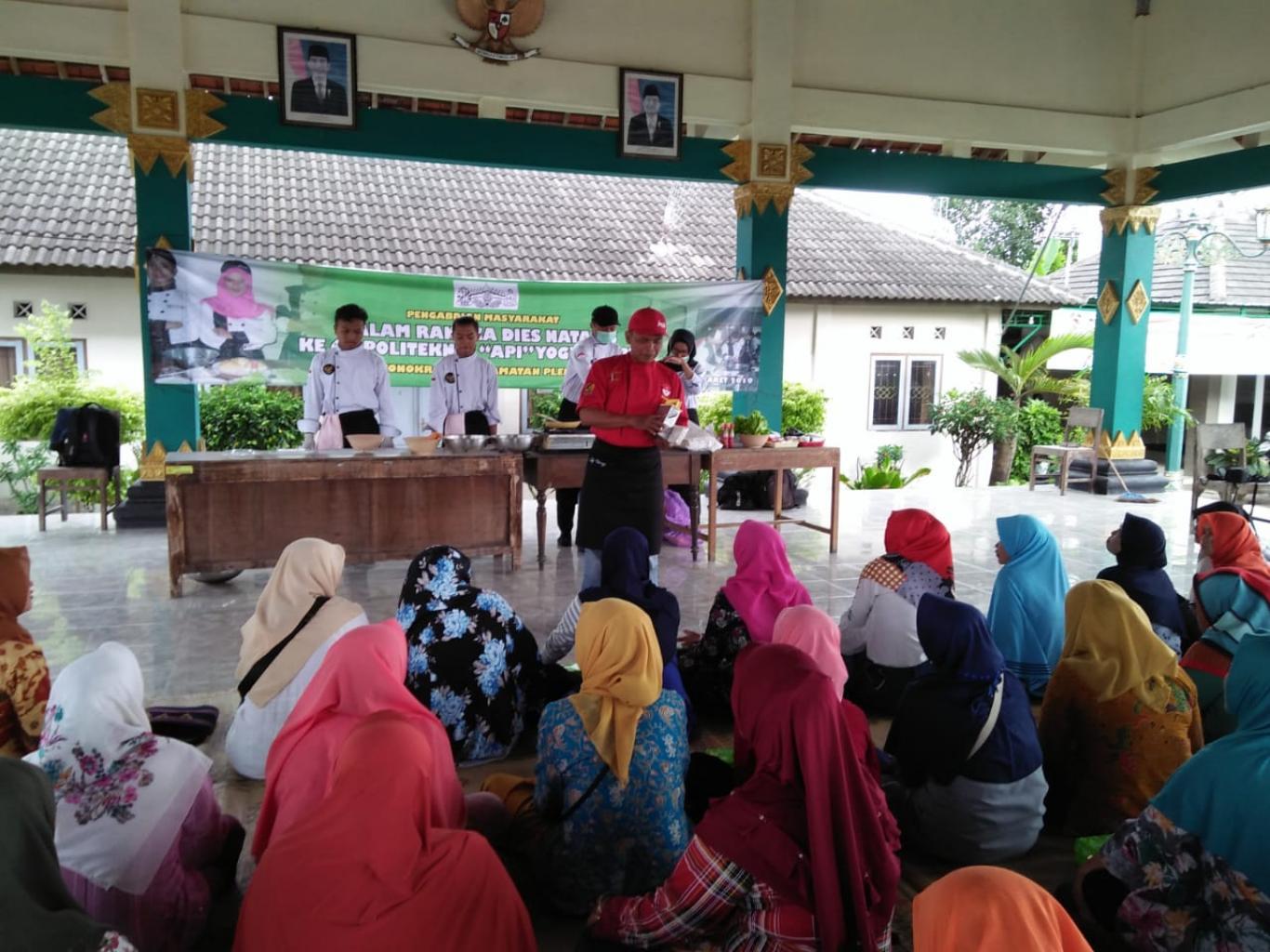 Pelatihan Memasak PKK Desa Wonokromo