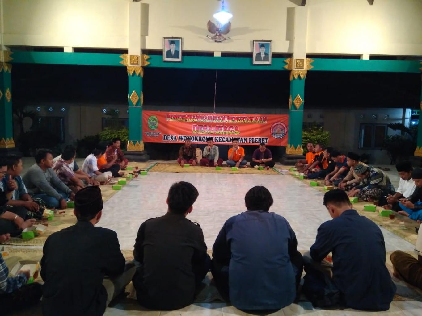 Tingkatkan Siaga Bencana dan Keamanan, Kepala Desa Wonokromo Bekali HT para Anggota FPRB