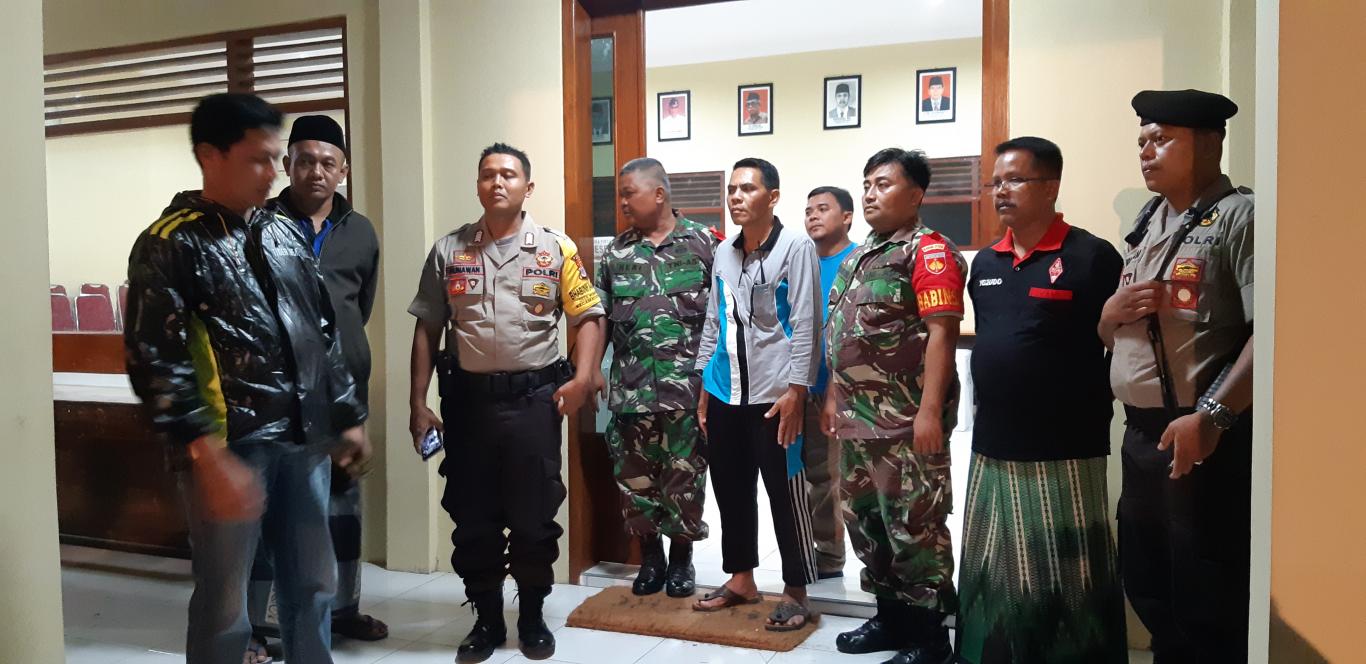 Kunjungan Wakapolres Bantul di PPS Desa Wonokromo