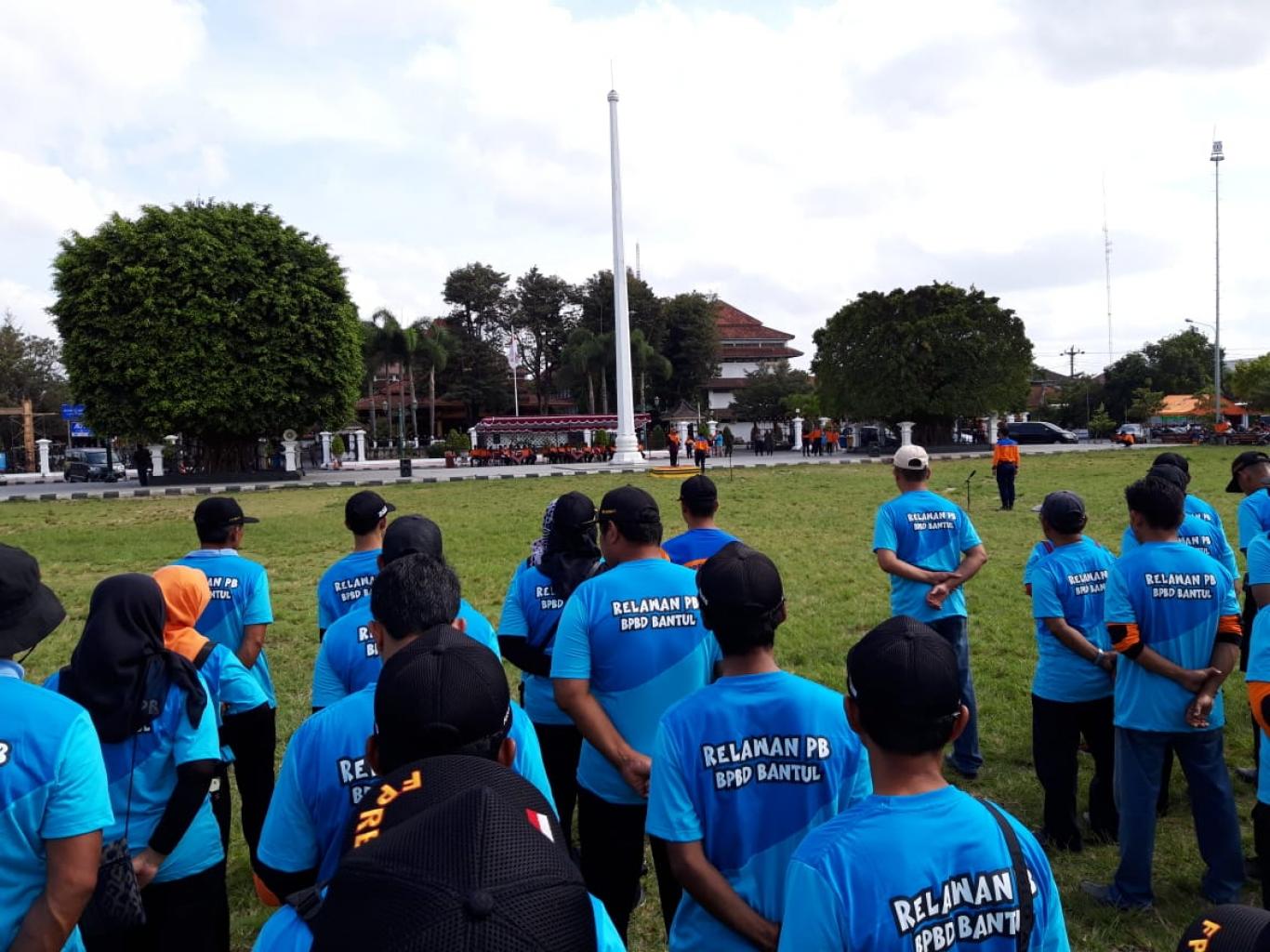 FPRB Desa Wonokromo ikut Apel Siaga Bencana Kabupaten Bantul