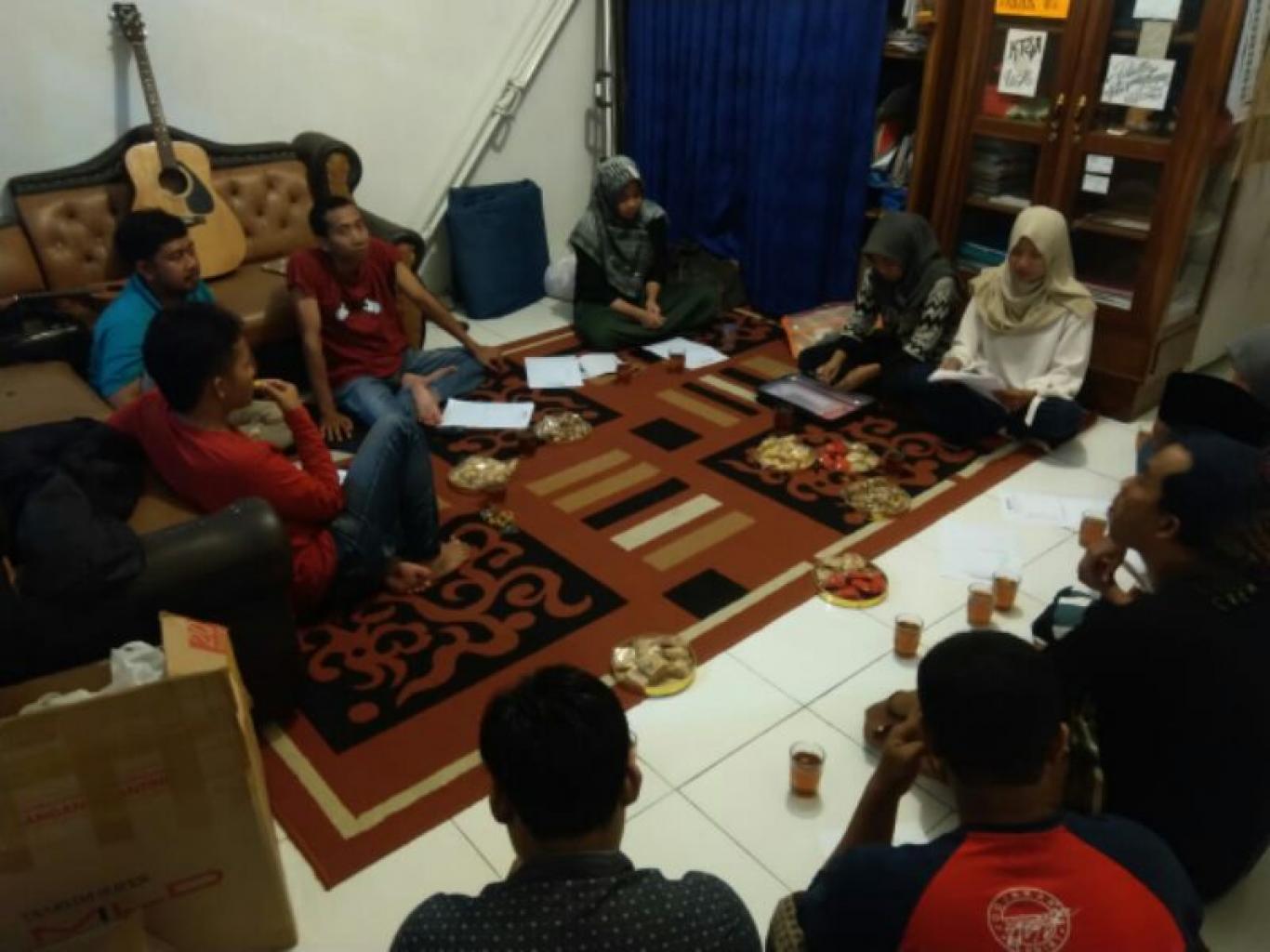 KTSA 1 DESA WONOKROMO PROGRAMKAN KELILING BERSIH TEMPAT IBADAH