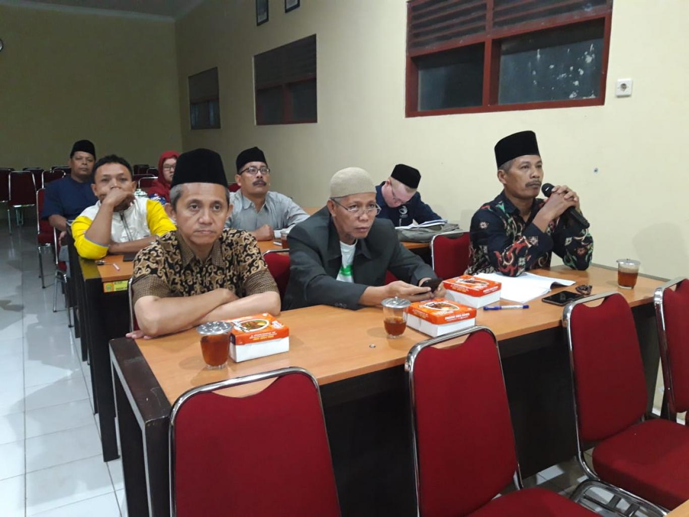 Rapat Koordinasi BPD dengan Panitia Pemilihan Lurah Desa Wonokromo dalam Rangka Persiapan Sosialisas