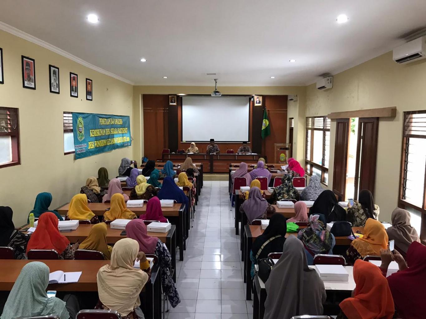 Rapat Koordinasi Pra Musdes DTKS Desa Wonokromo