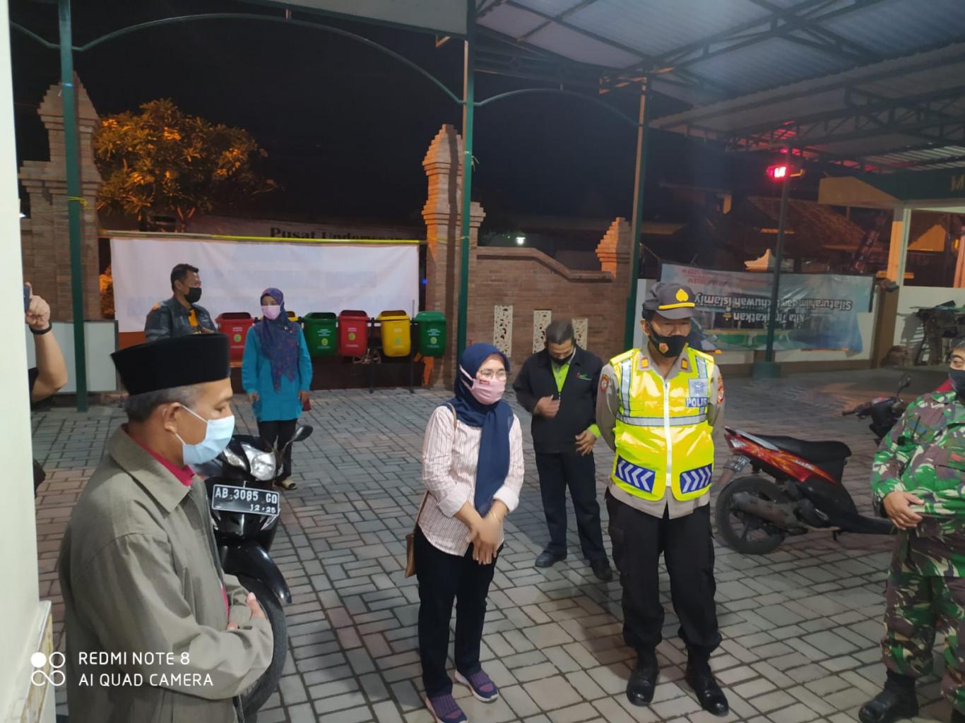 Patroli Edukasi dan Pengawasan Tim Gugus Tugas Covid Kalurahan Wonokromo