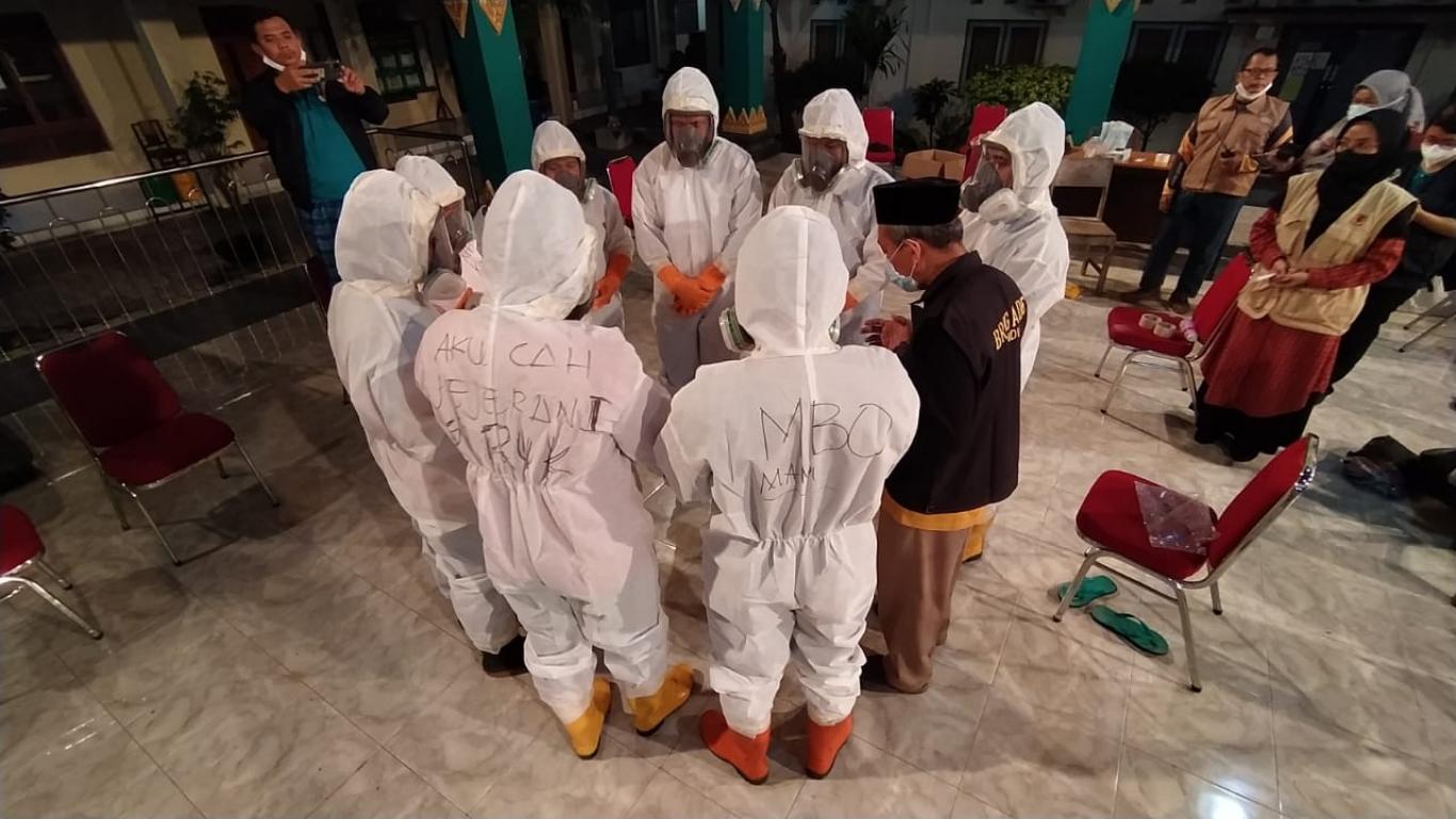 Pemakaman Jenazah Protokol Kesehatan Dusun Karanganom