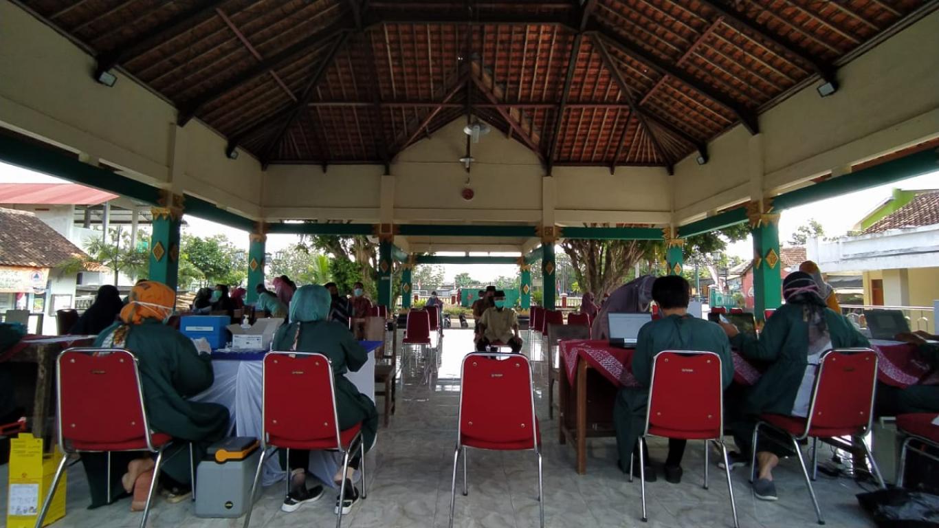 Vaksinasi Masyarakat Kalurahan Wonokromo