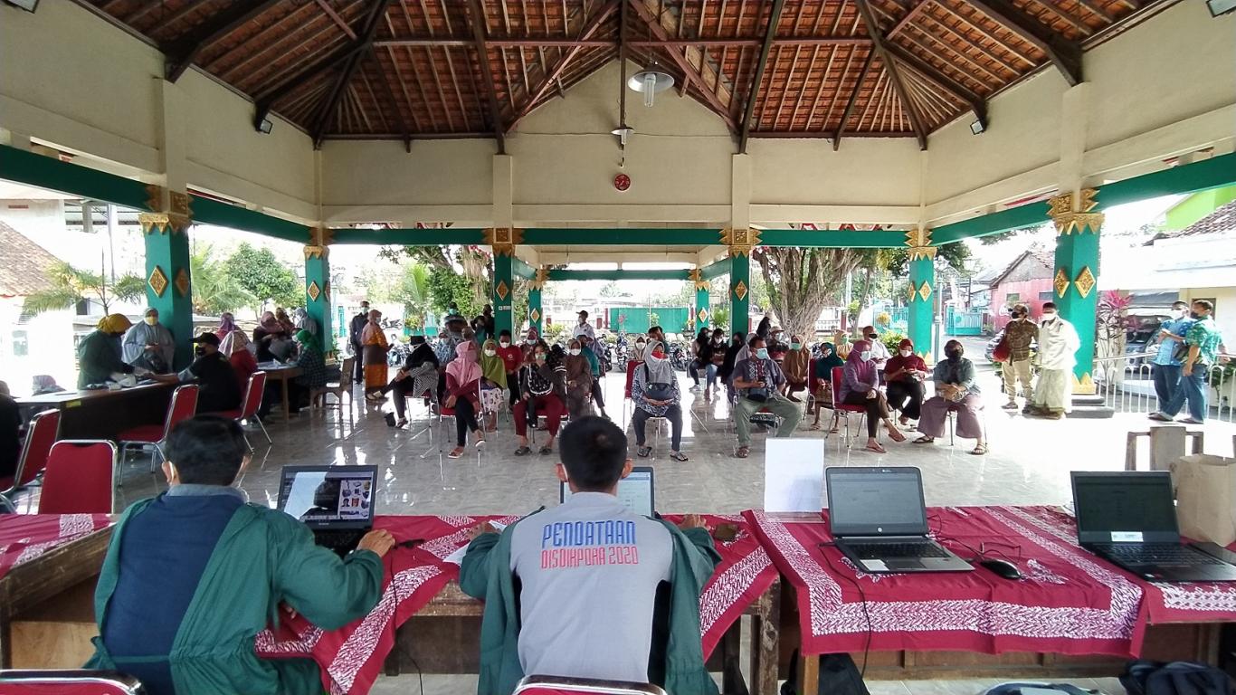 Vaksinasi Masyarakat Kalurahan Wonokromo