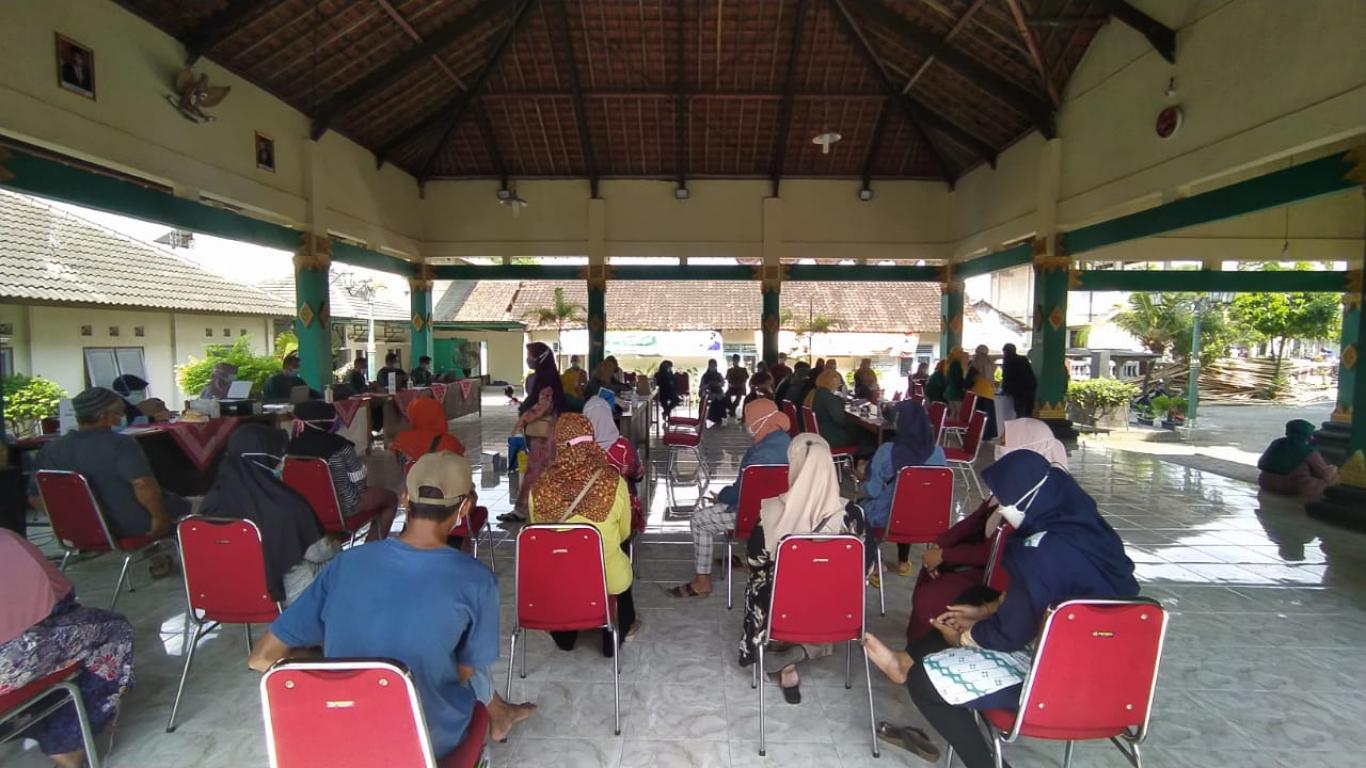 Vaksinasi Masyarakat Kalurahan Wonokromo