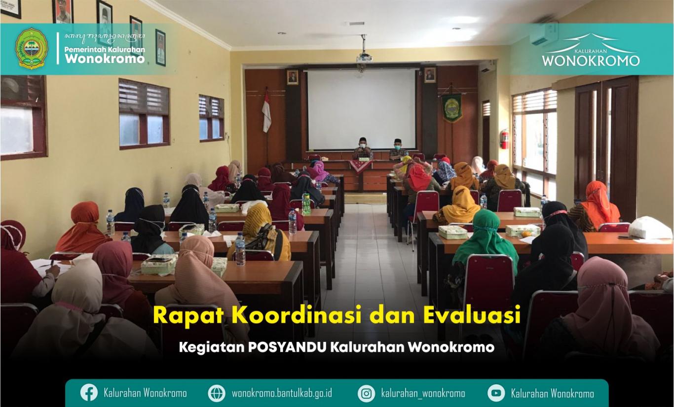 Rapat Koordinasi dan Evaluasi Kegiatan Posyandu