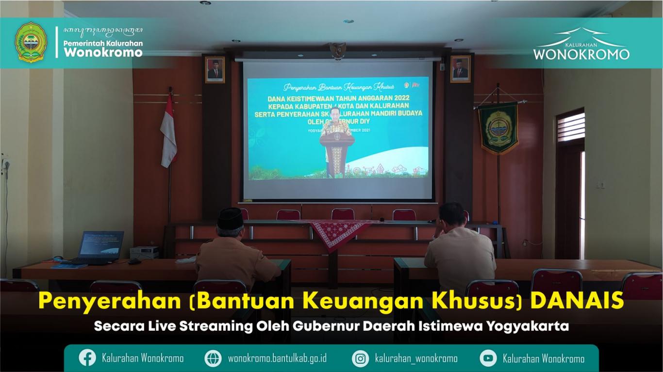 Penyerahan BKK (Bantuan Keuangan Khusus) DANAIS
