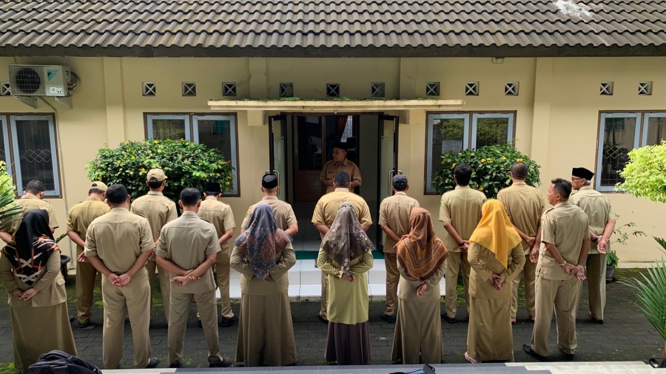 Apel Pagi Pemerintah Kalurahan Wonokromo Mengawali Tahun 2023