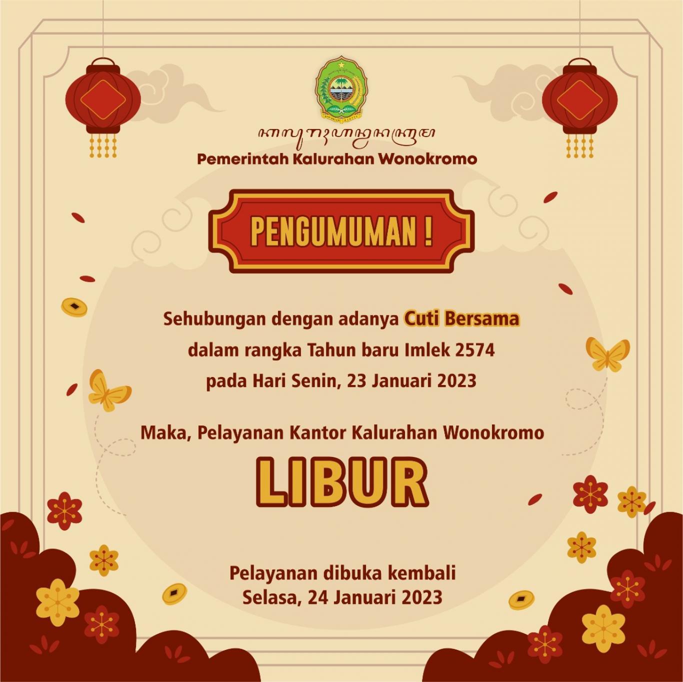 Pengumuman !