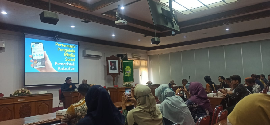 Diskominfo Bantul Gelar Bimbingan Teknis Admin Media Sosial Kalurahan